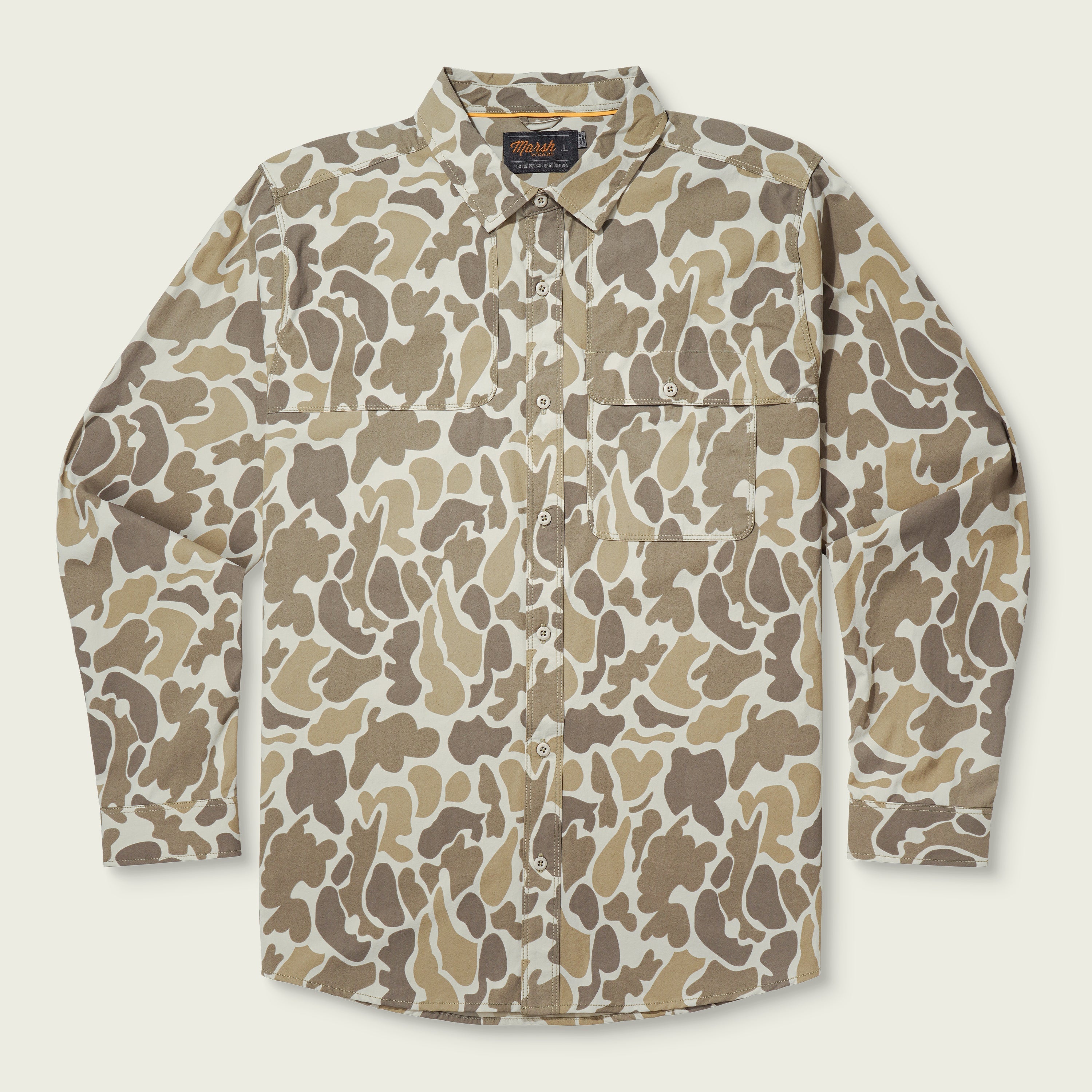 Big Pine Field Button Up Shirt – Marsh Wear Clothing