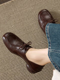 Women's Round-Toe Block Heel Loafers – view 1