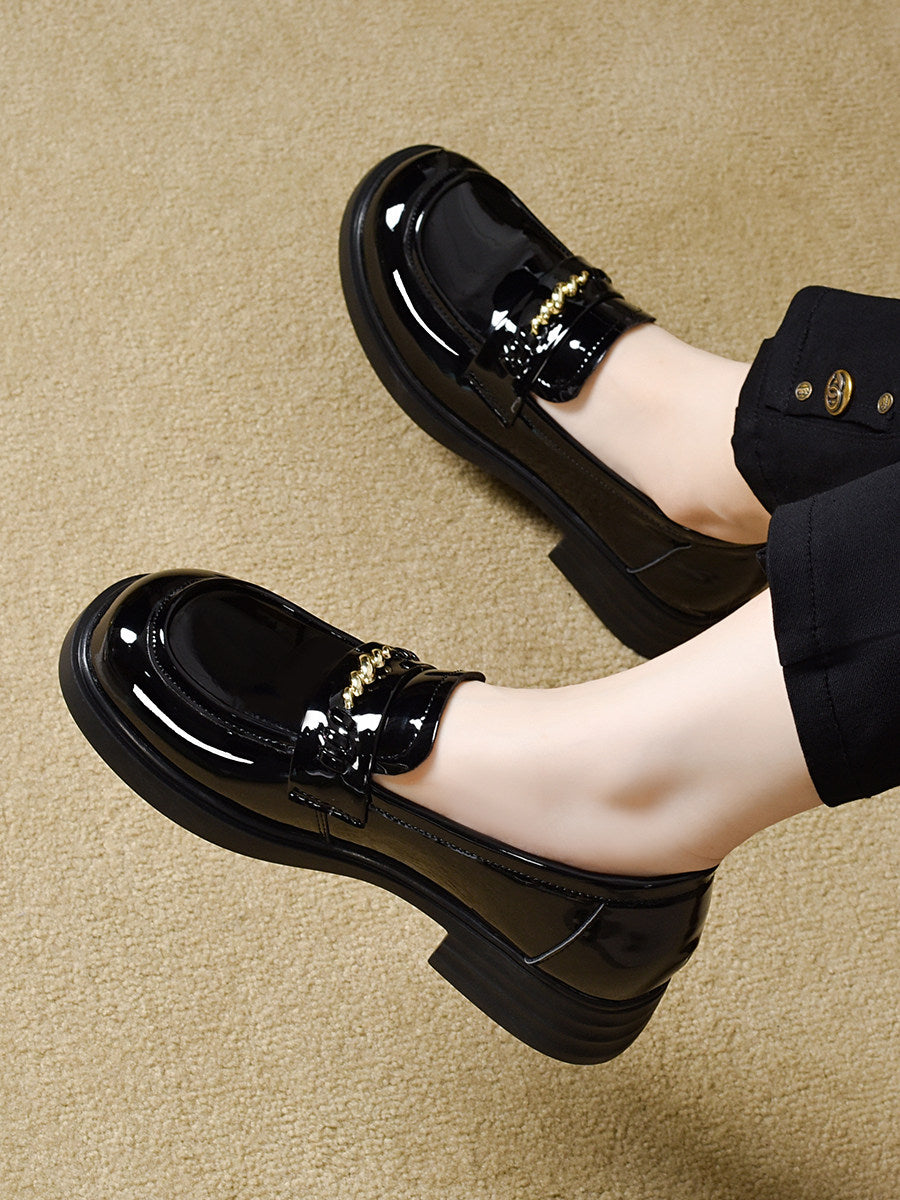 Women's Patent Leather Loafers – view 1