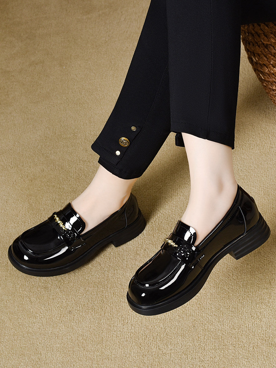 Women's Patent Leather Loafers – view 2
