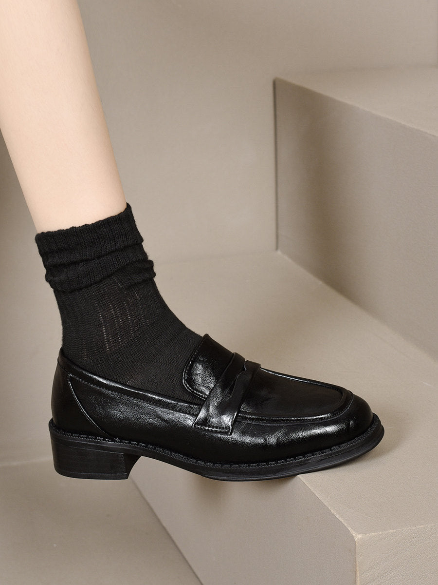 Women's Leather Loafers – view 3