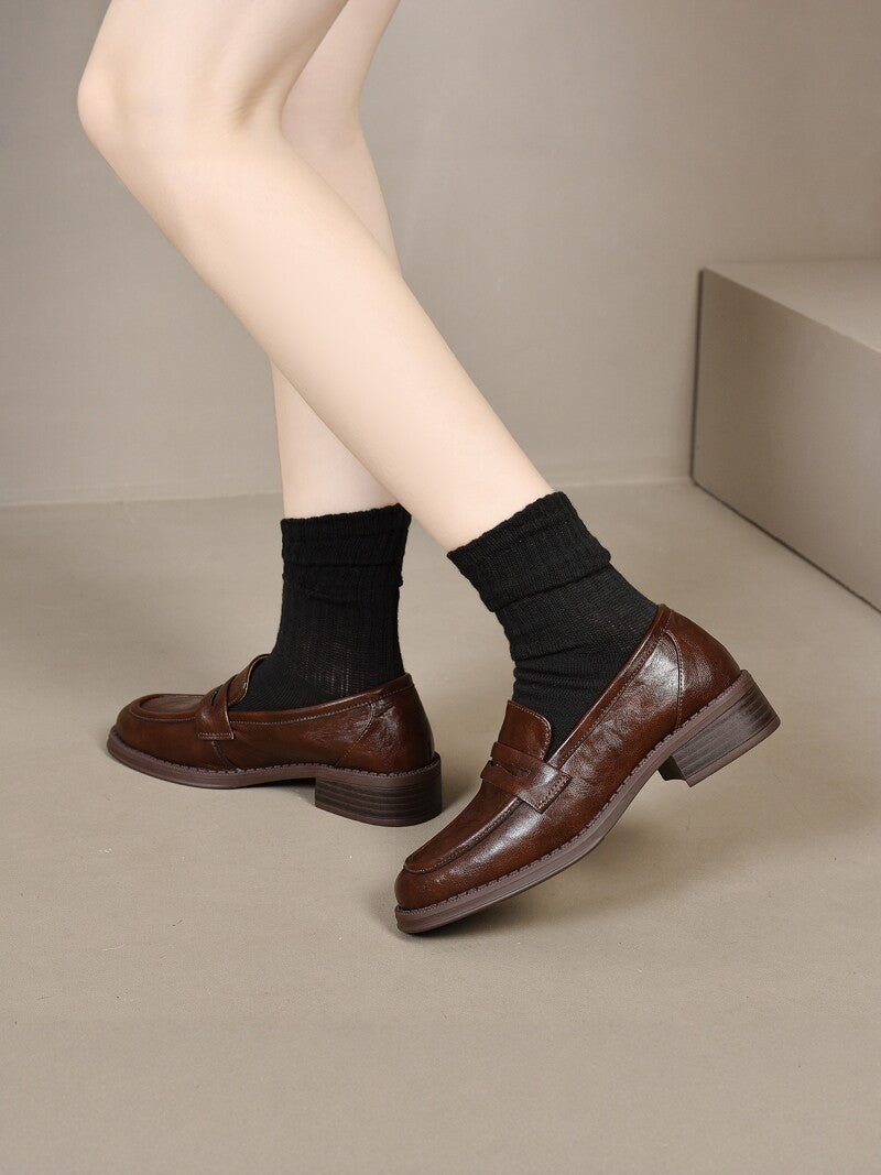 Women's Leather Loafers – view 4