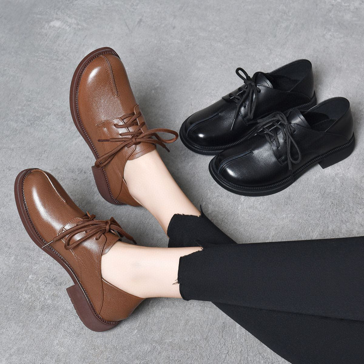 Women's Leather Loafers – view 1