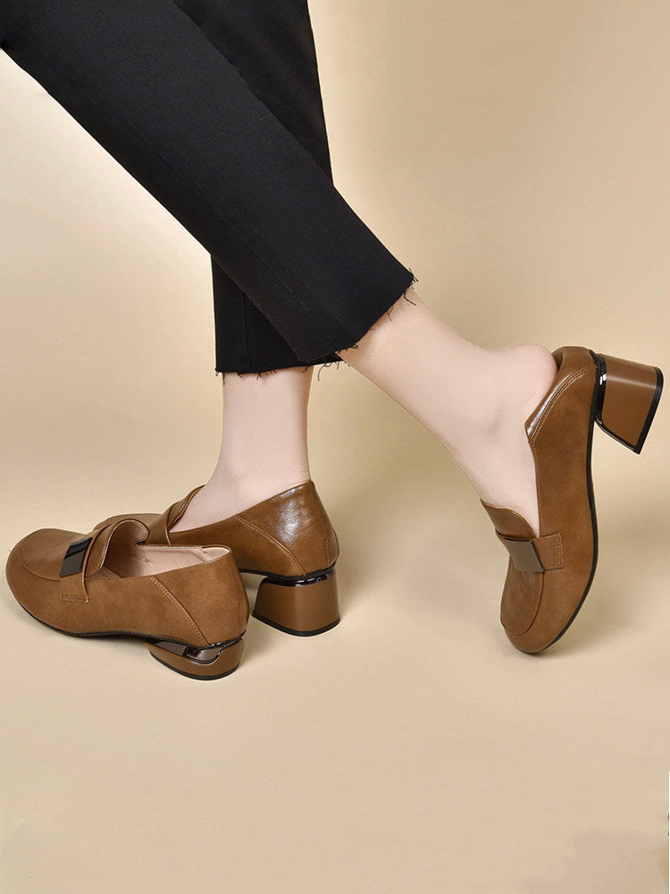 Women's Leather Loafers – view 3