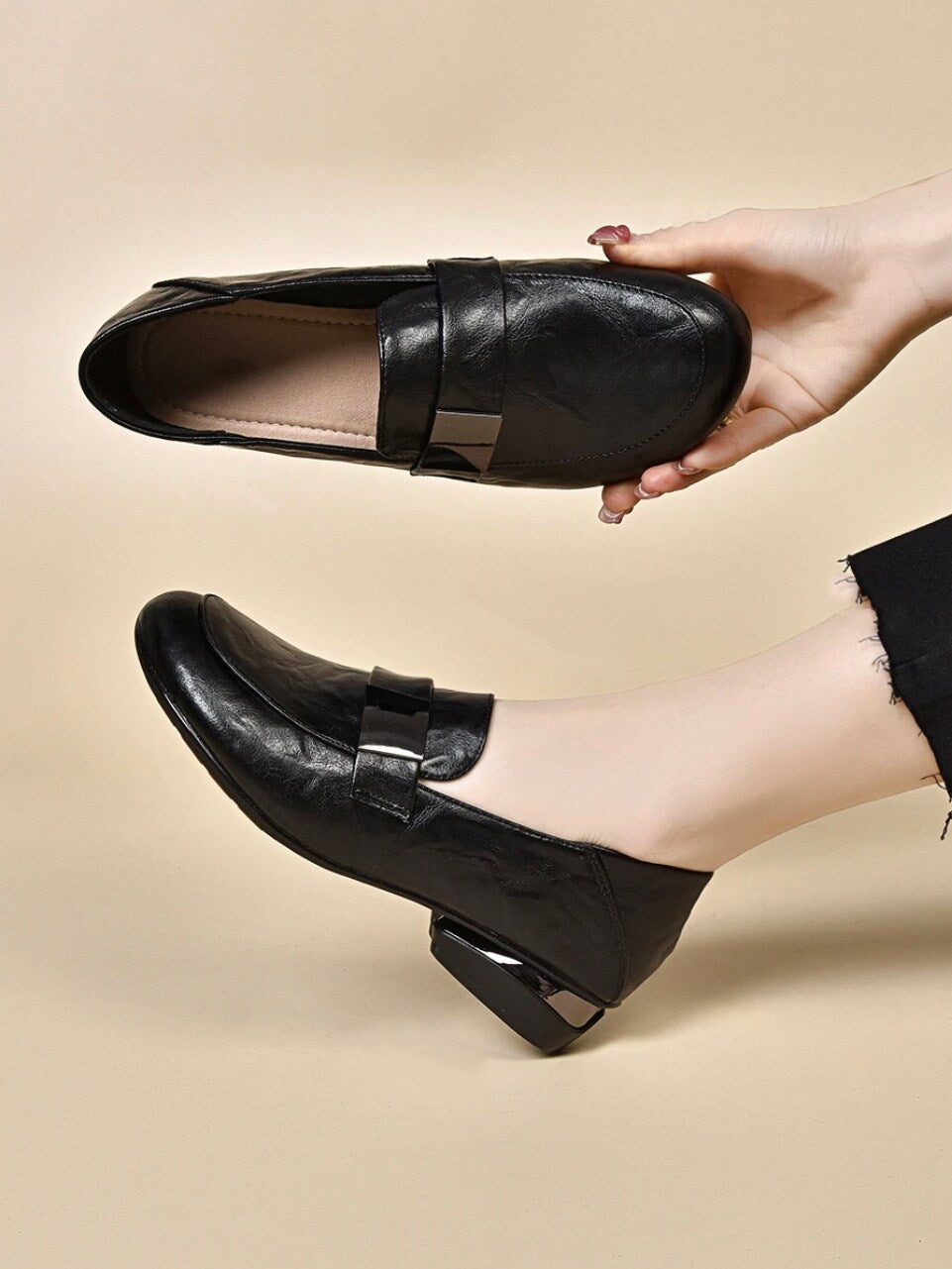 Women's Leather Loafers – view 4