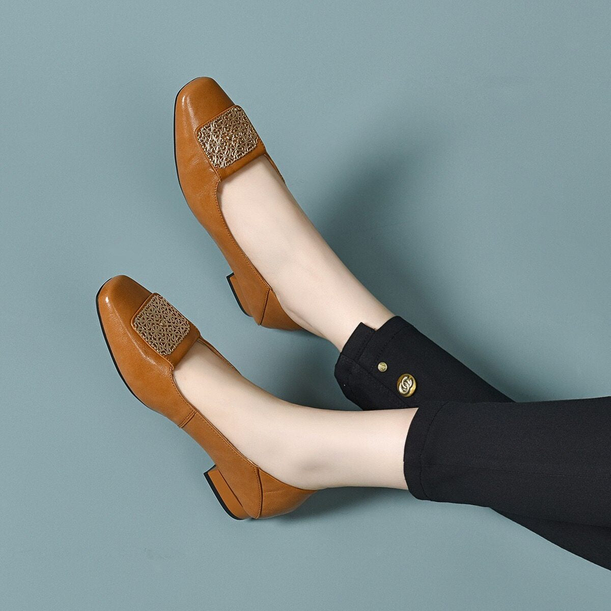 Women's Leather Loafers – view 3