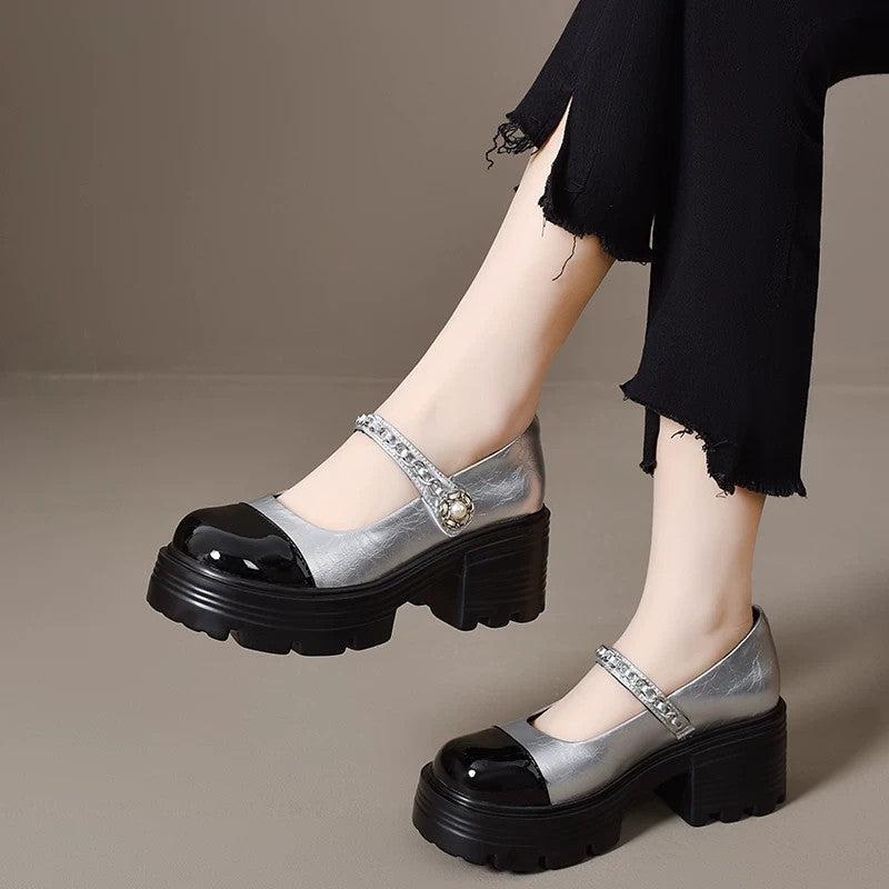 Women's Platform Mary Jane Pumps – view 3