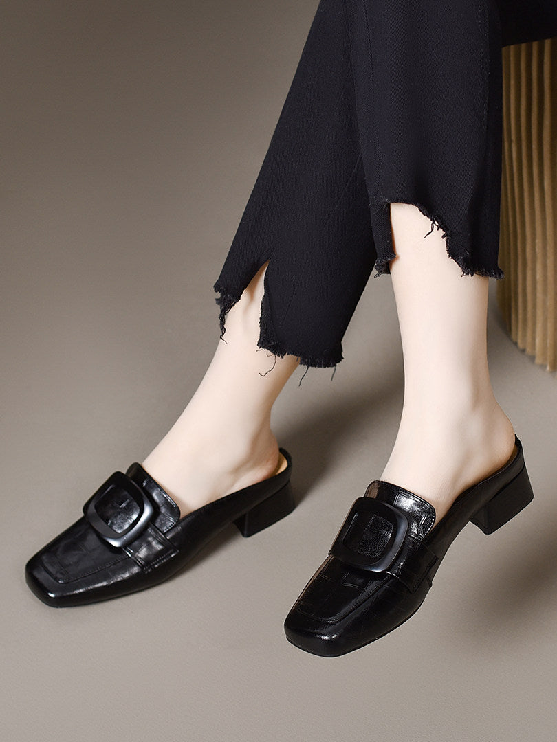 Women's Leather Mules – view 2