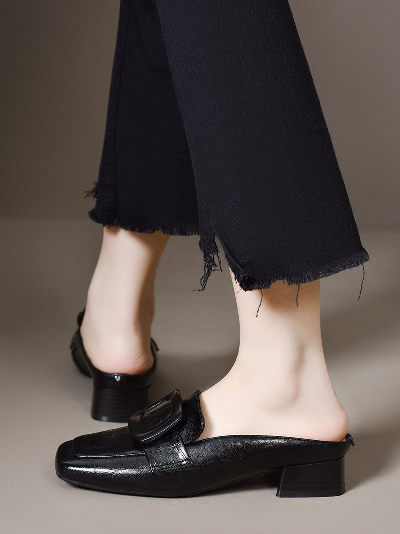 Women's Leather Mules – view 4