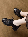 Women's Platform Leather Loafers – view 1